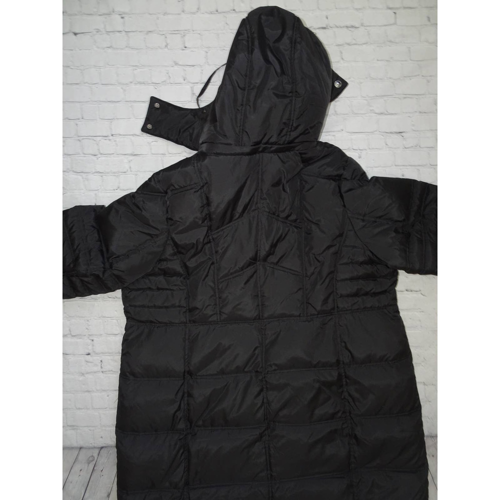 London Fog Women's Sz 3X Black Button Zipper Up Puffer Jacket No tags - Picture 6 of 11